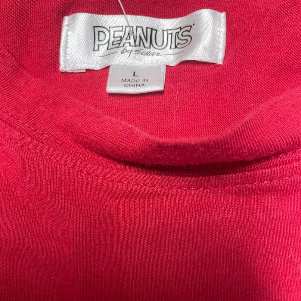 Peanuts size L 100% cotton long sleeved tee - Picture 5 of 6